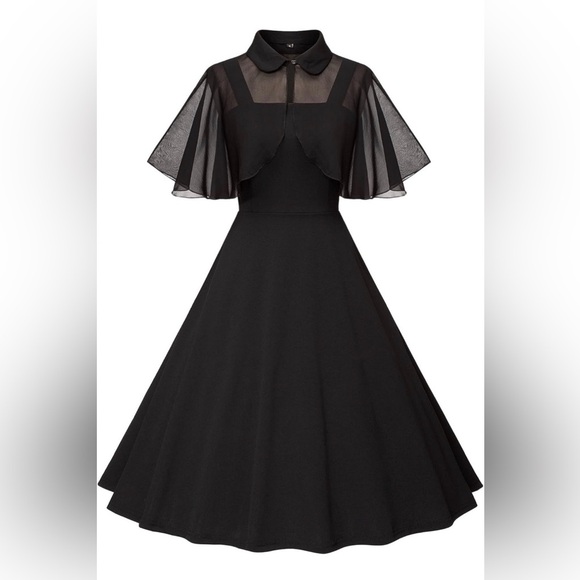 Dresses & Skirts - Elegant Black Evening Dress